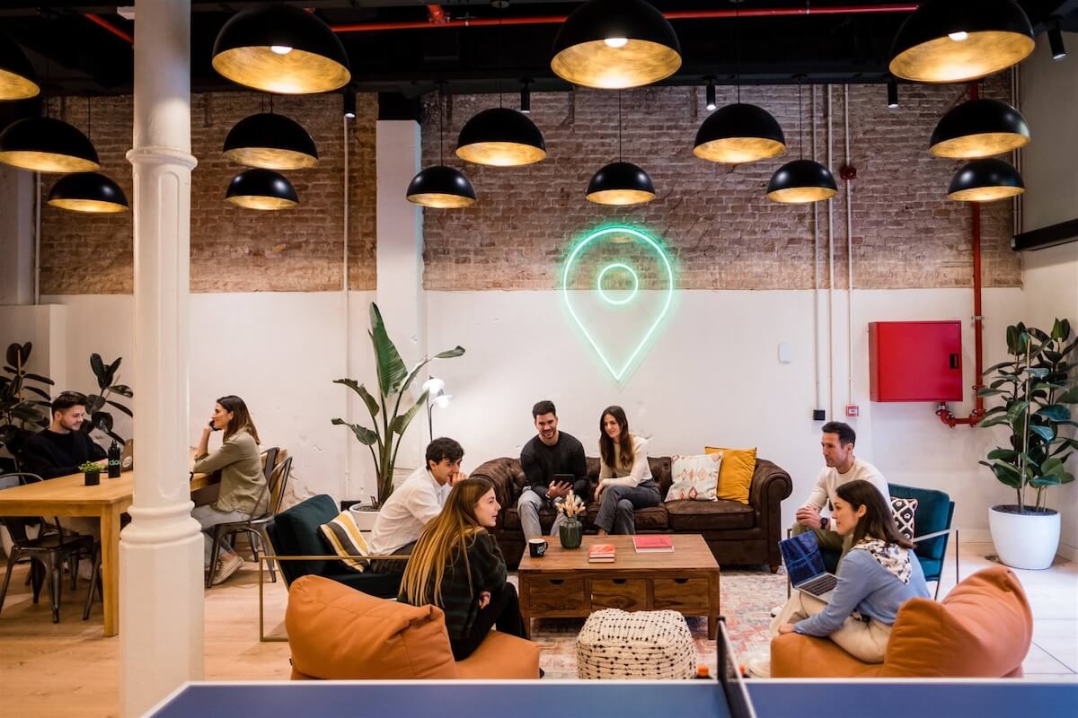 The Monday Pau Claris coworking space in Barcelona